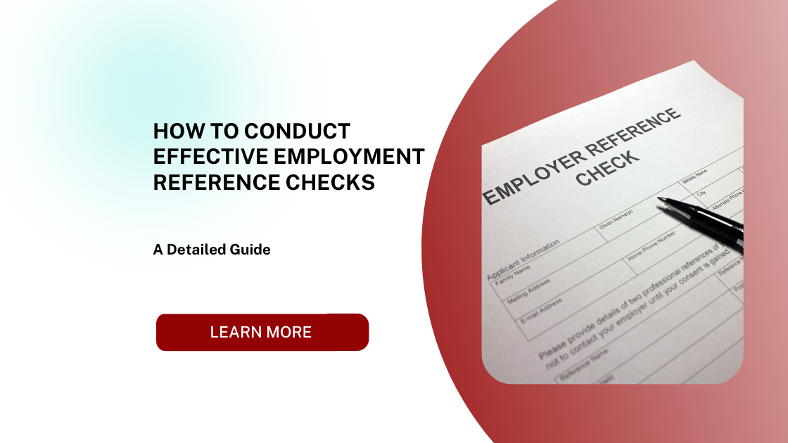 How to Conduct Effective Employment Reference Checks