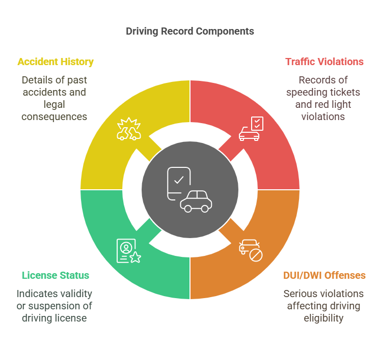 What Information Is Included in a Driving Record?