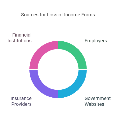 Where to Obtain a Loss of Income Form