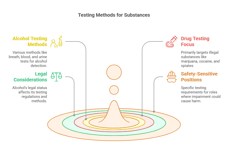 Alcohol Testing vs. Drug Testing