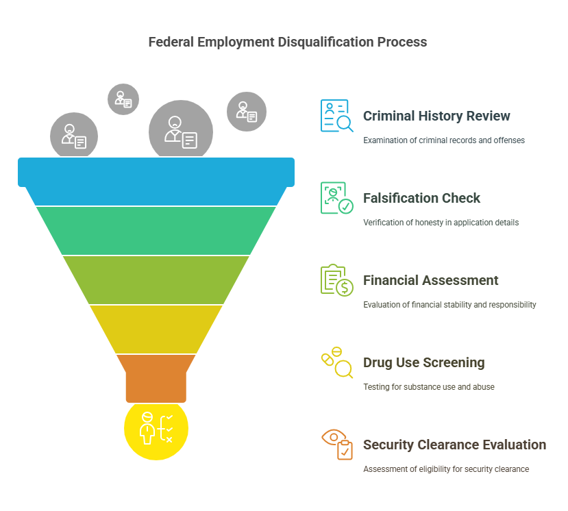 Common Disqualifiers for Federal Employment