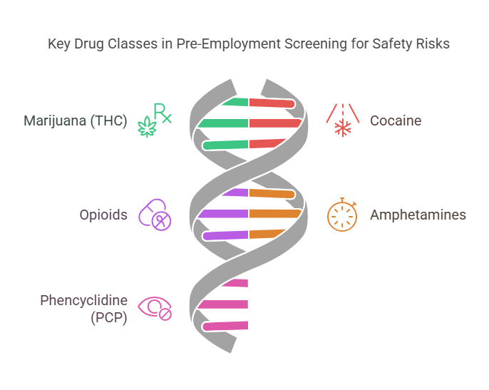 Common Drug Types Tested in Pre-Employment Drug Screens