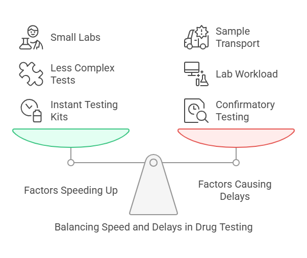 Factors That May Speed Up or Delay Drug Test Results