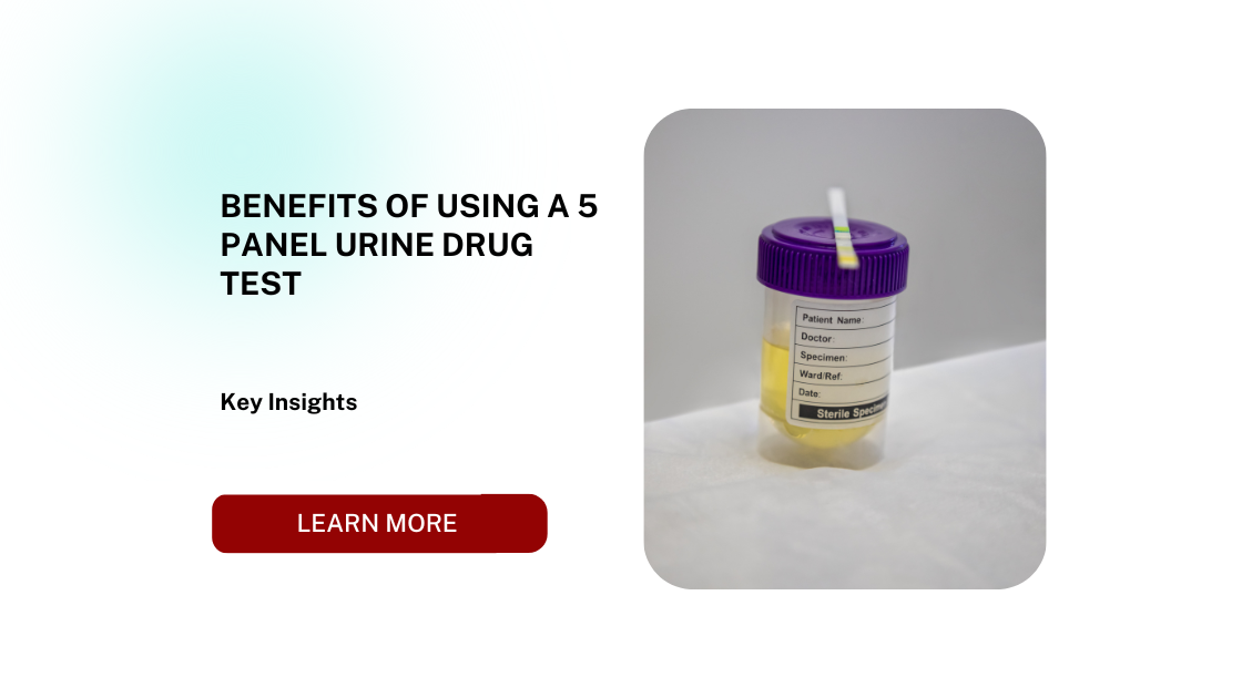 Benefits of Using a 5 Panel Urine Drug Test