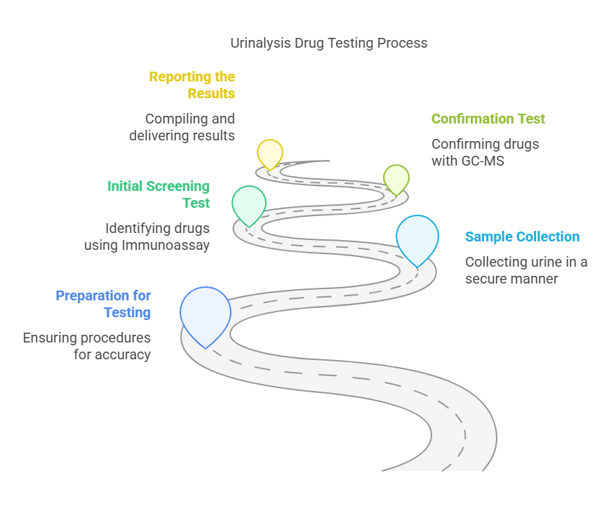 Process of Urinalysis Drug Testing