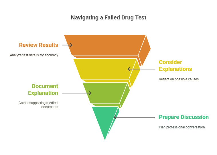 Steps to Take Immediately After a Failed Drug Test