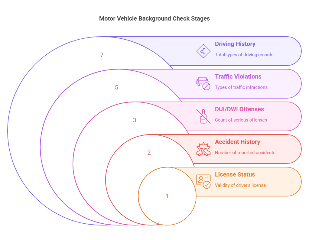 Types of Information Included in a Motor Vehicle Background Check