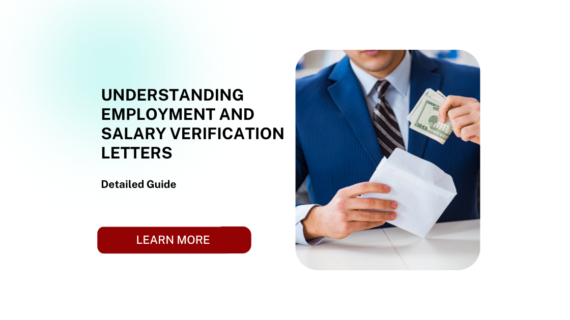 Understanding Employment and Salary Verification Letters