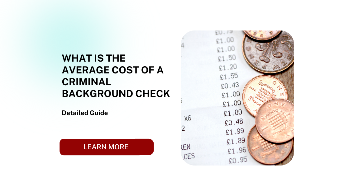 What is the Average Cost of a Criminal Background Check