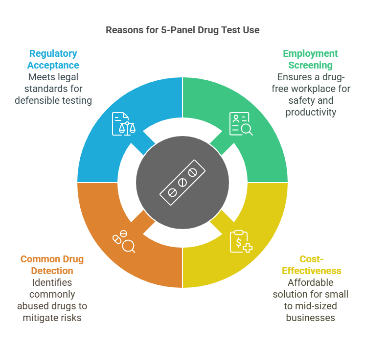 Why is the 5-Panel Drug Test Commonly Used?